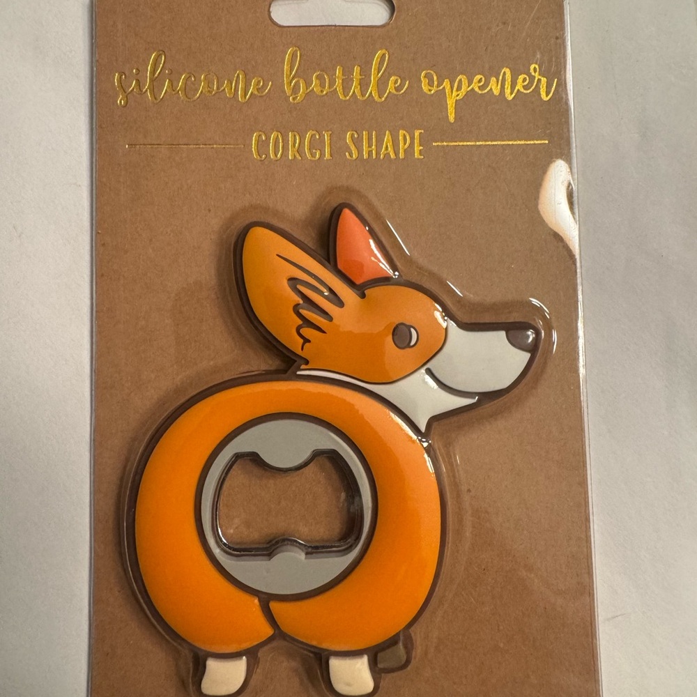 Corgi bottom bottle opener